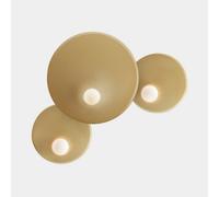 Luminosa Lighting Luminosa Trip 54Cm Integrated Led Wall Lamp Matte Gold E14 27W