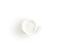 Luminosa Lighting Luminosa Tsunami 1 Light Round Wall Lamp, 12W Led, 3000K, 900Lm, Sand White