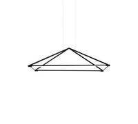 Netlighting Tubs Led Decorative Ceiling Pendant Matt Black 90cm 3900lm 3000K