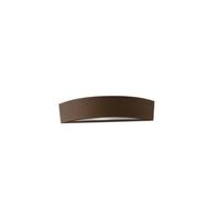 Luminosa Lighting Luminosa Tucson Outdoor Flush Aluminum Wall Lamp, Bronze, Ip44, E14