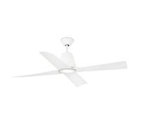Luminosa Lighting Luminosa Typhoon Led White Ceiling Fan With Dc Motor, 3000K