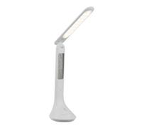 Luminosa Lighting Luminosa Tyrell Desk Task Lamp White Led 4000K Clock Timer