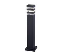 Luminosa Lighting Luminosa Unter Den Linden Outdoor Floor Bollard Lighting Black, 1 Light Ip54, E27
