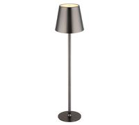 Luminosa Lighting Luminosa Vannie Bedside Table Lamp Gunmetal Ip44 Led 3000K Touch Dimmer