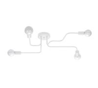 Luminosa Lighting Luminosa Vector Multi Arm Semi Flush Ceiling Lamp 4 White