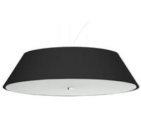 Luminosa Lighting Luminosa Vega Cylindrical Pendant Light Black 60Cm E27