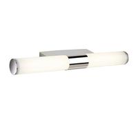 Luminosa Lighting Luminosa Vega Led Bathroom Indoor Wall Light Chrome, Polycarbonate Diffuser Ip44