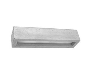Luminosa Lighting Luminosa Vega Up & Down Wall Lamp Concrete Grey, 50Cm