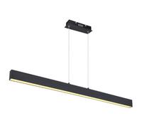Luminosa Lighting Luminosa Verena Bar Pendant Ceiling Light Matt Black Led 3000K