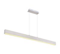 Luminosa Lighting Luminosa Verena Bar Pendant Ceiling Light Nickel Matt Led 3000K