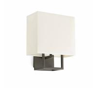 Vesper 1 Light Indoor Wall Lamp Brown with Shade E14 Netlighting Brown One Size