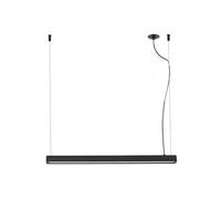 Luminosa Lighting Luminosa Vico 60Cm Black Pendant Lamp With Recessed Canopy