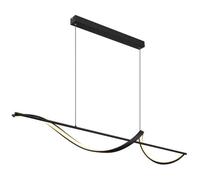 Luminosa Lighting Luminosa Violino Pendant Ceiling Light Matt Black Led 3000K