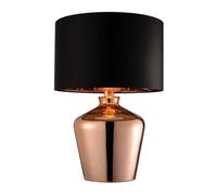 Luminosa Lighting Luminosa Waldorf Table Lamp Copper Glass, E27