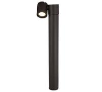 Luminosa Lighting Luminosa Wall Street Outdoor Floor Bollard Lighting Black, 1 Light Ip54, Gu10