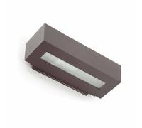 Luminosa Lighting Luminosa West 1 Light Outdoor Wall Light Dark Grey Ip54, E27