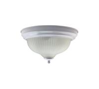 Luminosa Lighting Luminosa White Finish Flush Fitting 2 X 60W