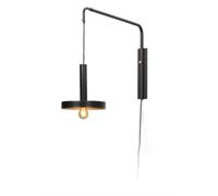 FARO BARCELONA Whizz wall light, black