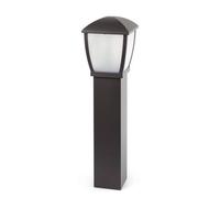 Luminosa Lighting Luminosa Wilma 1 Light Outdoor Bollard Light Dark Grey Ip44, E27
