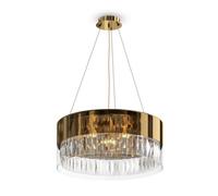 Luminosa Lighting Luminosa Wonderland Modern Cylindrical Pendant Ceiling Light Gold