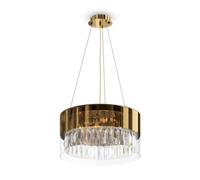 Luminosa Lighting Luminosa Wonderland Modern Cylindrical Pendant Ceiling Light Gold
