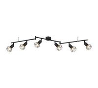 Globo Xara I 54802S-6S Ceiling Light 6-Bulb Black