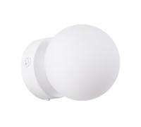 Luminosa Lighting Luminosa Yoli Modern Globe Wall Lamp White