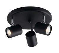 Netlighting Zero Ceiling Triple Spotlight Black GU10 Netlighting Black