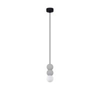 Luminosa Lighting Luminosa Zero Ii Slim Pendant Ceiling Light Grey Led G9 1X5W