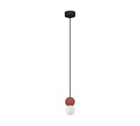 Luminosa Lighting Luminosa Zero Slim Pendant Ceiling Light Red Led G9 1X5W