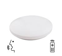 Luminosa Lighting Luminosa Zero Smart Ceiling, 56W Led, 3000-5000K Tuneable White, 3500Lm, Remote Control, White, 3Yrs Warranty