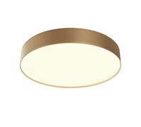 Luminosa Lighting Luminosa Zon Flush Ceiling Light Matte Gold 3000K 2880Lm