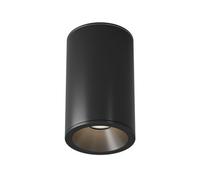 Luminosa Lighting Luminosa Zoom 10.5Cm Round Outdoor Surface Mounted Downlight Black Ip65 1Xgu10