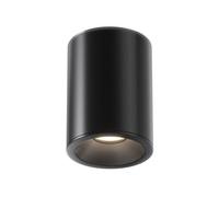 Luminosa Lighting Luminosa Zoom 11.5Cm Round Outdoor Surface Mounted Downlight Black Ip65 1Xgu10