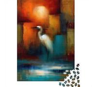Luminous Atmospheric Abstract Modernism No. 0-2 Jigsaw Puzzle, 1000 Piece