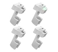 Luminous Badminton Racket - Pack of 4 Clip Outdoor Racket Light - LED Training Lamp for Outdoor and Indoor Family Celebrations Group Activities and Night