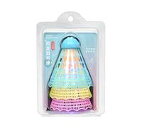 Luminous Badminton Steering Wheel - 3 Piece Set Shiny Dark Nylon Portable Sports Equipment Training Game Tool | Adults Practice Beginners Beach Party Outdoor Jo