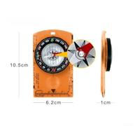 Luminous Camping for compass for Night Navigation Use Luminous | Map scales included, rotating bezel, precise navigation, hiking camping use, professional grade design