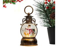 Luminous Christmas Globe - Timer of 6 Hours with Music | Santa Claus Snow Globe with Light | For Dining Room Under the Tree Living Room Bedroom Sill Friends and Teenagers