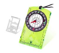 Luminous Compass with Outdoor Survival Tool, Hiking, Waterproof Compass for Kids for Map Reading, Navigation, Camping, Hiking and Activities
