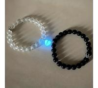 Luminous Couple Jewelry Bracelet Designer's Unique Craftsmanship for Elegant Style