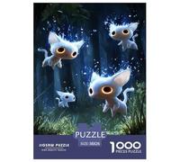 Luminous Creatures Puzzles 1000 Piece Challenge Toy Adults And Children Magical Impossible Jigsaw Puzzle Educational Game Home Decoration Gift 38x26cm/1000pcs