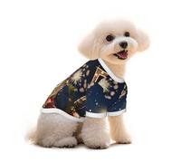 Luminous Dandelion Seeds Dog T-Shirt Clothes Apparel Puppy Vest Pet and Elastic Tank Top Clothing, Dogs Cats Pullovers Cute Breathable Soft Medium
