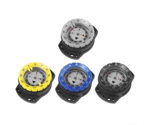 Luminous Dive For compass for Submersible Use Up to 50m Depth Waterproof Design with High Contrast Markings for Reliable Underwater Direction Finding (Black)
