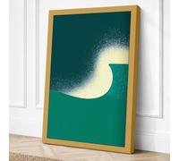 Luminous Dove Minimalist Canvas Wall Art Print 24x16 Inch (61 x 41 cm)