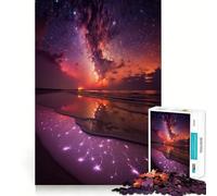 Luminous Dreams Jigsaw 1000 Pieces for Teenagers Logic Skill Precise Edge Family Bond Ideal Decor (38x52cm)