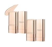 Luminous Dual-ended Concealer Foundation Stick, Flawless & Long-Lasting Double Ended Foundation Stick, Built-In Sunscreen, Lightweight Brighten Sticks for All Skin Types (Brilliant White-2)