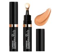 Luminous Eye Corrector SPF 45 - Hydrating Under Eye Concealer & Brightener for Dark Circles, Blemishes & Spots, Radiant Finish Lightweight Eye Makeup (# 04)