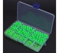 Luminous Fishing Beads Multi Models Non-Slip Tackle Kit for Saltwater and Freshwater 820 Pcs Plastic Fishing Beads