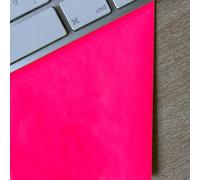 Luminous Flourescent Vivid dayglow Neon Card Yellow, Pink Orange, Red, Green, 300gsm (380microns), A2, A3, A4 for Posters, Craft, Schools and Display (Pink, 5X A2 (420x594mm))